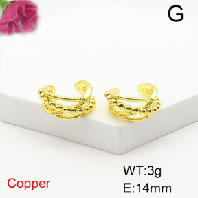 Fashion Copper Earrings  F6E404756ablb-L017