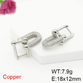 Fashion Copper Earrings  F6E404760bhva-L017