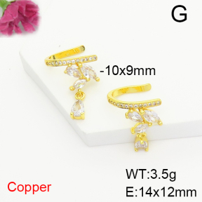 Fashion Copper Earrings  F6E404761vbmb-L017