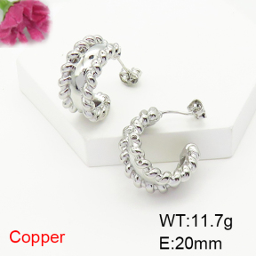 Fashion Copper Earrings  F6E404763vbnb-L017