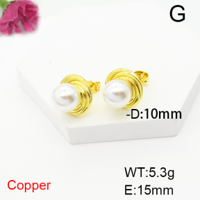 Fashion Copper Earrings  F6E404766ablb-L017