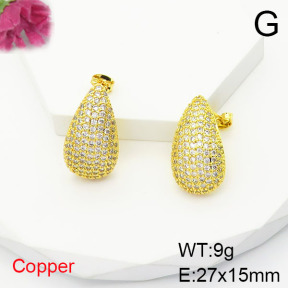 Fashion Copper Earrings  F6E404805bhva-L017