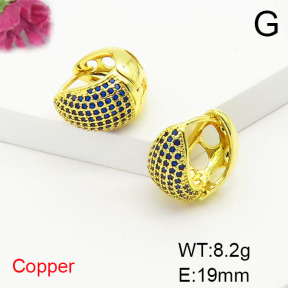 Fashion Copper Earrings  F6E404809bbov-L017