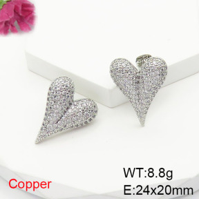 Fashion Copper Earrings  F6E404813bhva-L017
