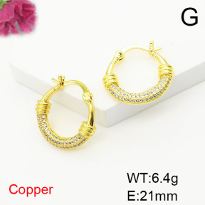 Fashion Copper Earrings  F6E404821vbnb-L017