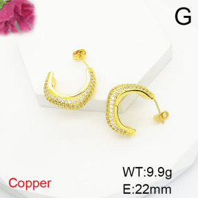 Fashion Copper Earrings  F6E404822vbnb-L017