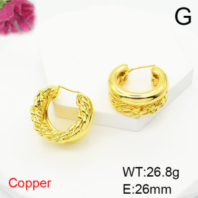 Fashion Copper Earrings  F6E404823vbmb-L017