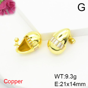 Fashion Copper Earrings  F6E404827vbnb-L017