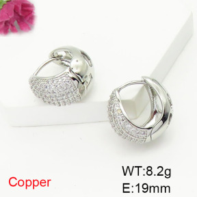 Fashion Copper Earrings  F6E404829bbov-L017