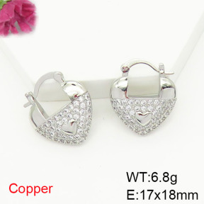 Fashion Copper Earrings  F6E404833bbov-L017