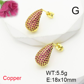 Fashion Copper Earrings  F6E404851vbpb-L017