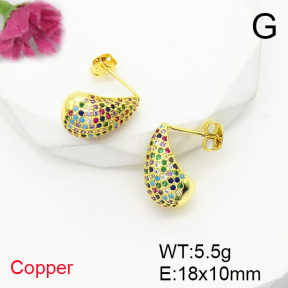 Fashion Copper Earrings  F6E404857vbpb-L017