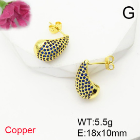 Fashion Copper Earrings  F6E404858vbpb-L017