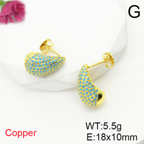 Fashion Copper Earrings  F6E404860vbpb-L017