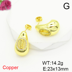 Fashion Copper Earrings  F6E404861vbnb-L017
