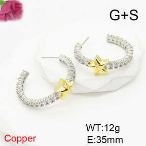 Fashion Copper Earrings  F6E404868ahjb-L017