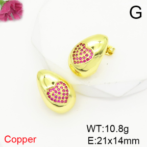 Fashion Copper Earrings  F6E404871vbnb-L017