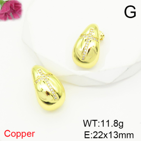 Fashion Copper Earrings  F6E404873vbnb-L017