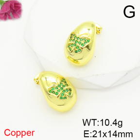 Fashion Copper Earrings  F6E404875vbnb-L017