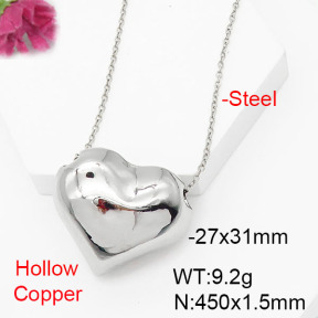 Fashion Copper Necklace  F6N200414ablb-L017
