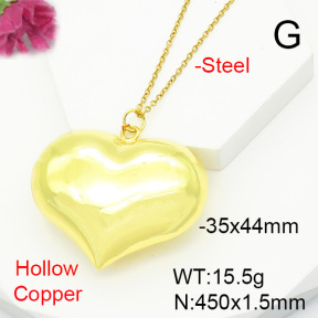 Fashion Copper Necklace  F6N200415vbmb-L017