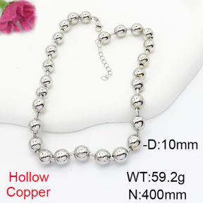 Fashion Copper Necklace  F6N200419vhha-L017