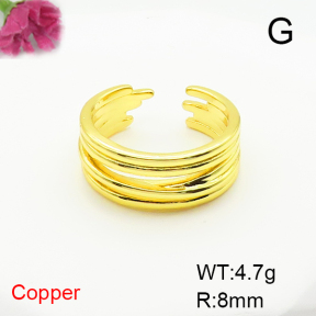 Fashion Copper Ring  F6R200117baka-L017