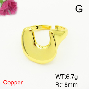 Fashion Copper Ring  F6R200121baka-L017