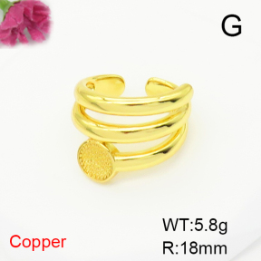 Fashion Copper Ring  F6R200137baka-L017