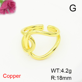 Fashion Copper Ring  F6R200140baka-L017