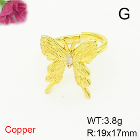 Fashion Copper Ring  F6R401496ablb-L017