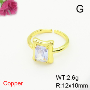 Fashion Copper Ring  F6R401500ablb-L017