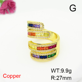 Fashion Copper Ring  F6R401501bhia-L017