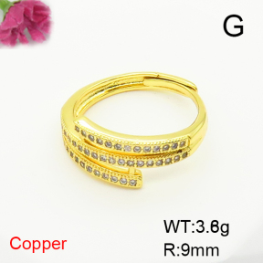 Fashion Copper Ring  F6R401504ablb-L017