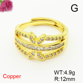 Fashion Copper Ring  F6R401507ablb-L017