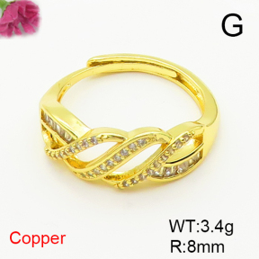 Fashion Copper Ring  F6R401509ablb-L017