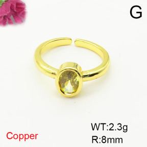 Fashion Copper Ring  F6R401512baka-L017
