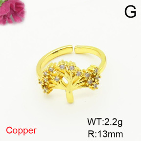 Fashion Copper Ring  F6R401513baka-L017