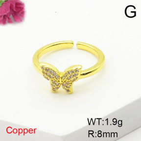 Fashion Copper Ring  F6R401517ablb-L017