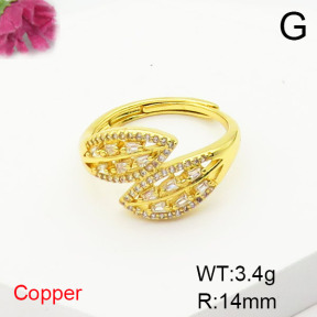 Fashion Copper Ring  F6R401518ablb-L017