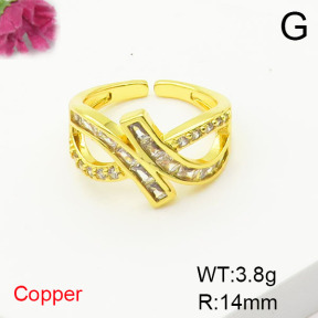 Fashion Copper Ring  F6R401520ablb-L017