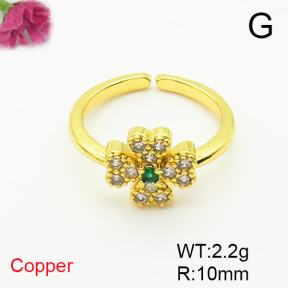 Fashion Copper Ring  F6R401523ablb-L017