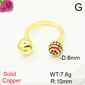 Fashion Copper Ring  F6R401525ablb-L017