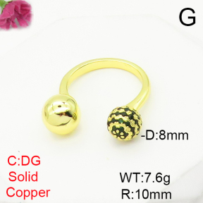 Fashion Copper Ring  F6R401526ablb-L017