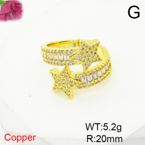 Fashion Copper Ring  F6R401529bbov-L017