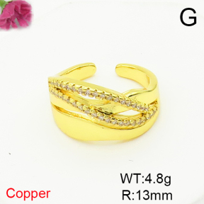 Fashion Copper Ring  F6R401533vbmb-L017