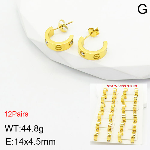 SS Earrings  TE2000291bokb-499