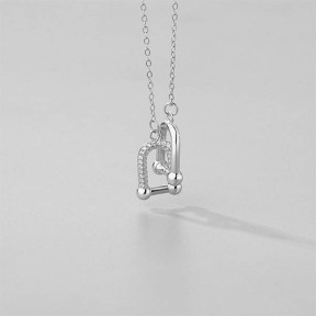 925 Silver Necklace  WT:2.66g  P:12.5x9.5mm 
 N:400+50mm  JN5788ajjn-Y31  
XL862