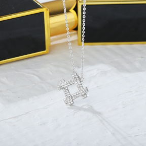 925 Silver Necklace  WT:2.14g  P:14mm 
 N:400+50mm  JN5804aipm-Y31  
XL926
