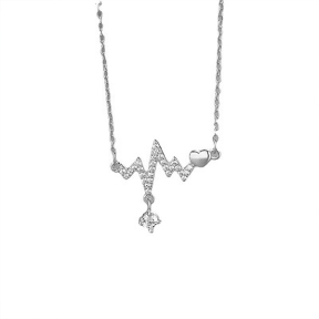 925 Silver Necklace  WT:1.75g  P:17.5x21mm 
 N:410+50mm  JN5807aimh-Y31  
XL811